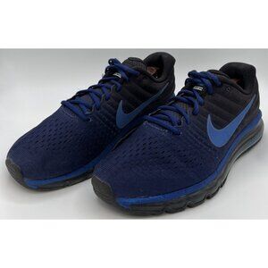 Nike Air Max 2017 Men's Size 10.5 Hyper Cobalt Navy Royal Blue Shoes 849559-401